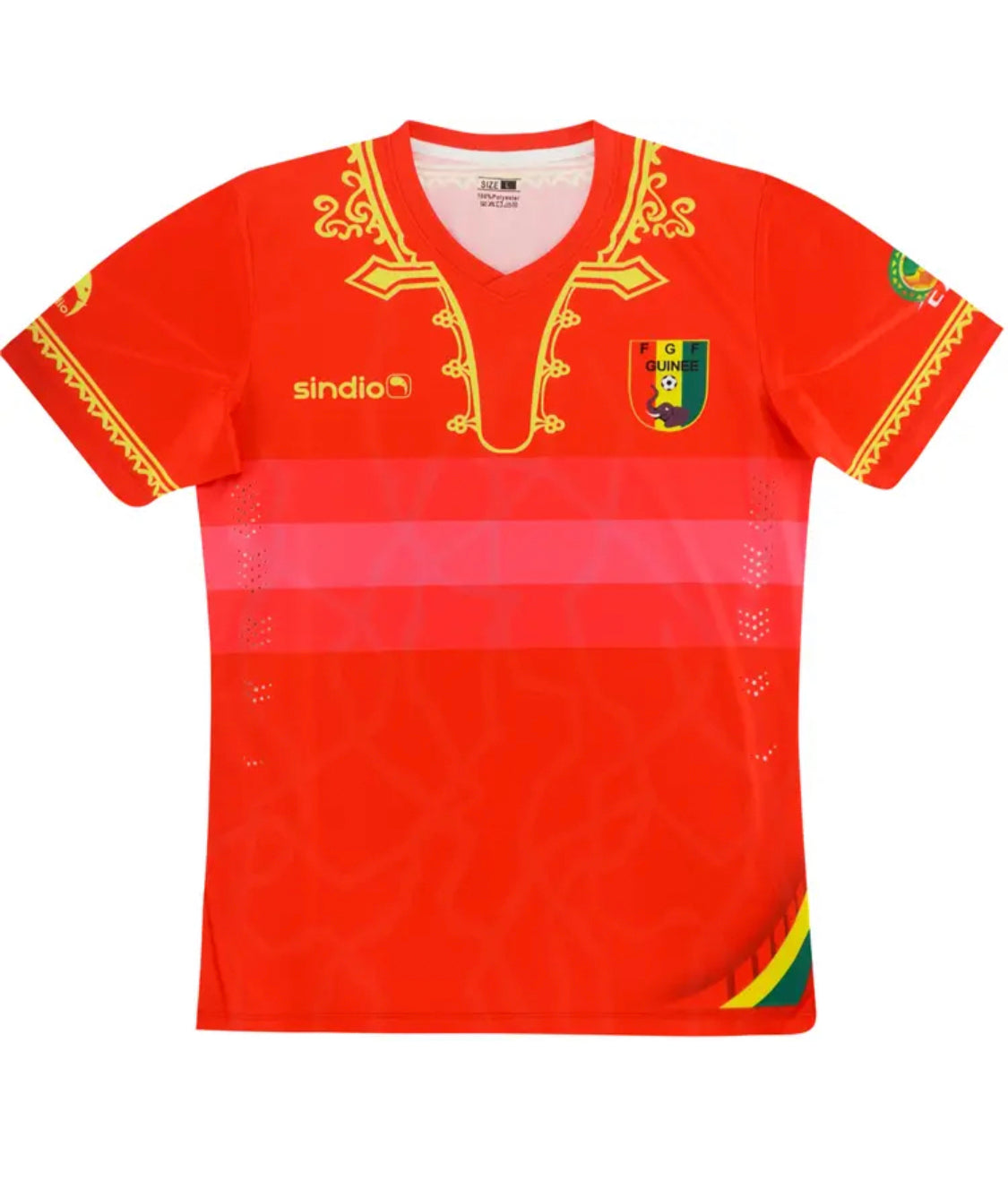 Guinée Domicile 2017 (S/M/L/XL/XXL)