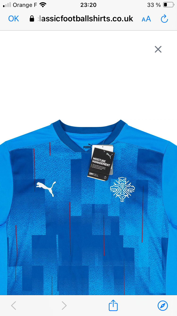 Islande Domicile 2020-21 (S)