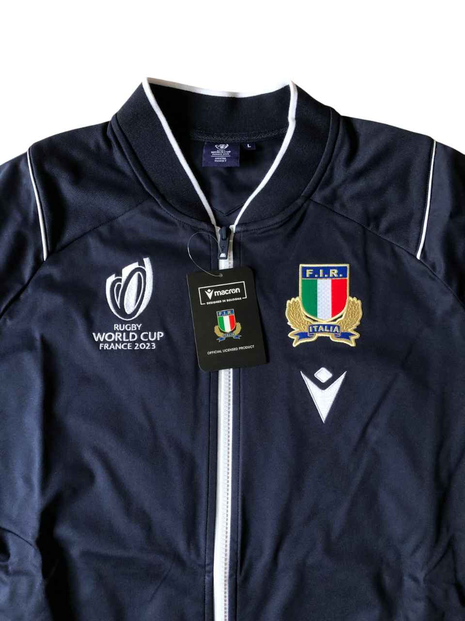 Italy Rugby Training Jacket World Cup 2023 (L/XL/XXL/3XL)