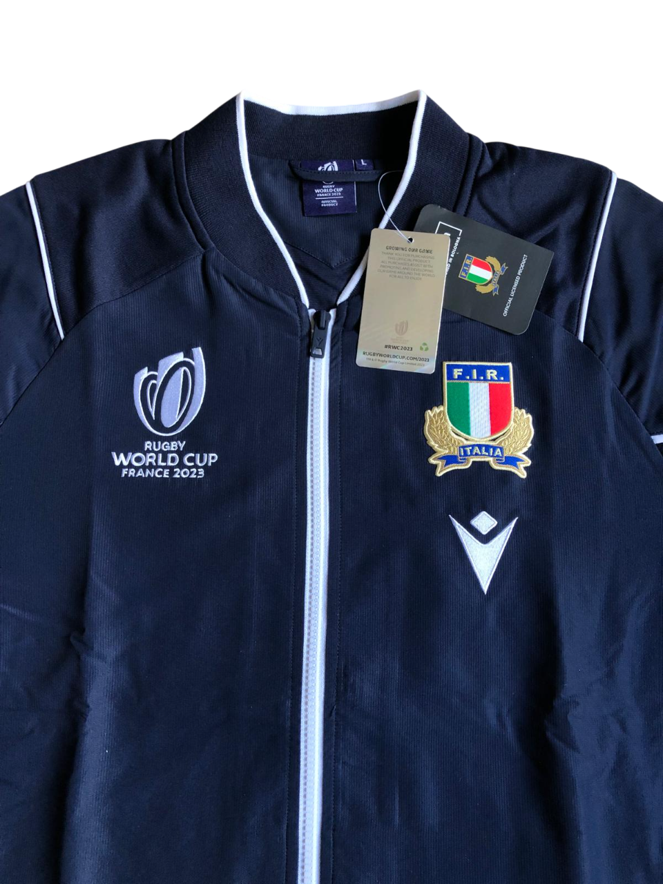 Italie Rugby Veste Player World Cup 2023 (3XL)