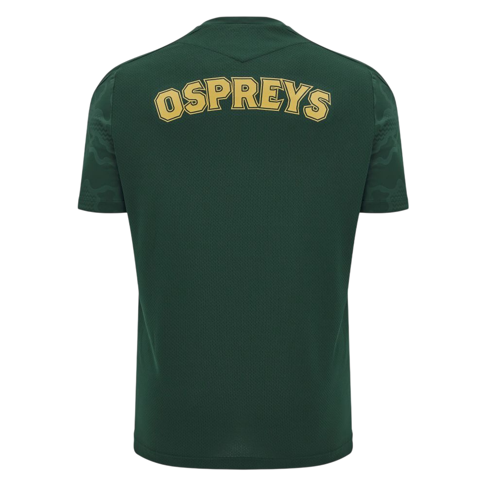 Ospreys Rugby Training T-Shirt 24-25 (M/3XL/4XL)