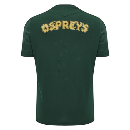 Ospreys Rugby Training T-Shirt 24-25 (M/3XL/4XL)