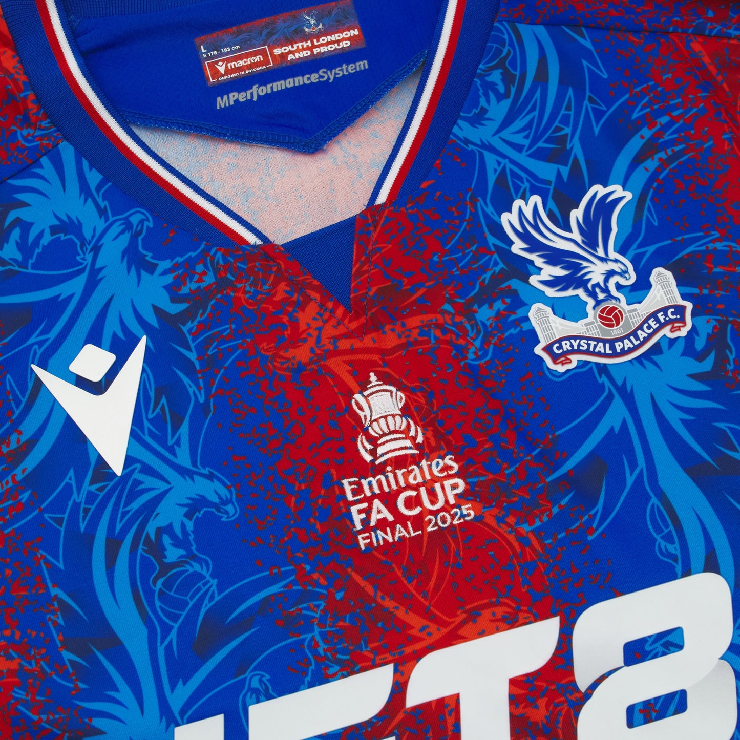 Crystal Palace Domicile 2024-25 (XL) [FA CUP Final]