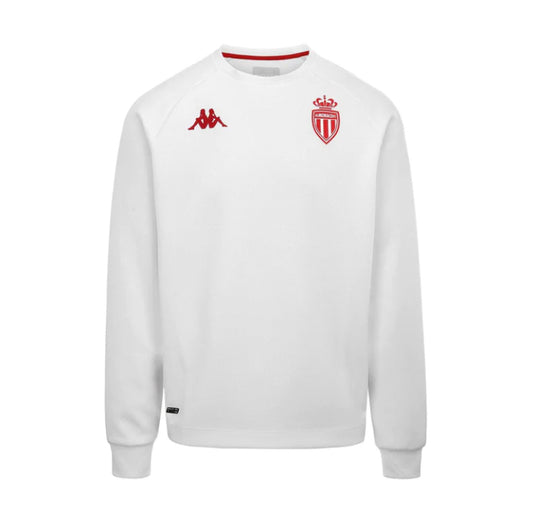 Monaco SweatShirt White 22-23 (S/M/L/XL/XXL)