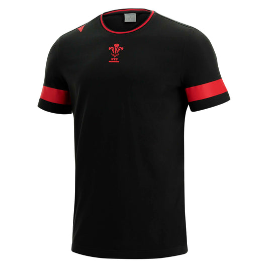 Pays de Galles T-Shirt Noir 21-22 (M/L/XL)