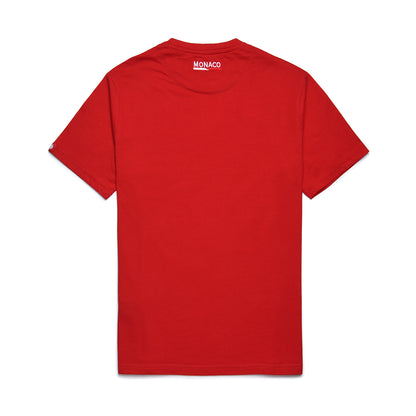 Monaco T-Shirt Coton Rouge 22-23 (S/M/L/XL/XXL)