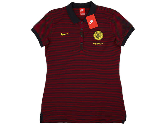 Manchester City Polo T-Shirt 2017 (L) - (Womens)