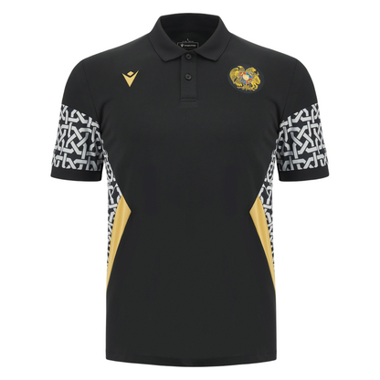 Arménie Polo Officiel Noir 2023-24 (XXL)