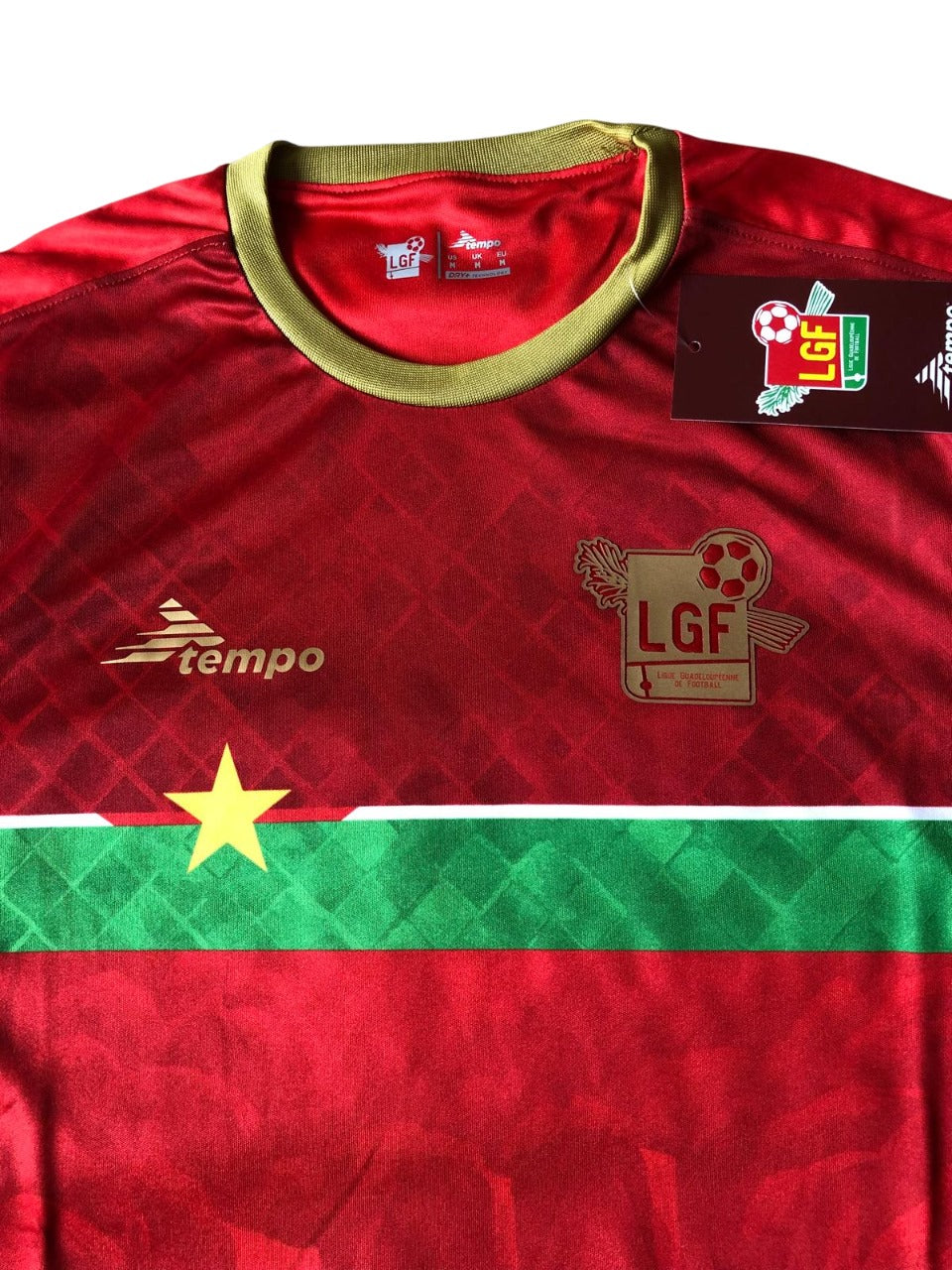 Guadeloupe Domicile 2025 (M/L/XL/XXL) [Gold Cup Edition]