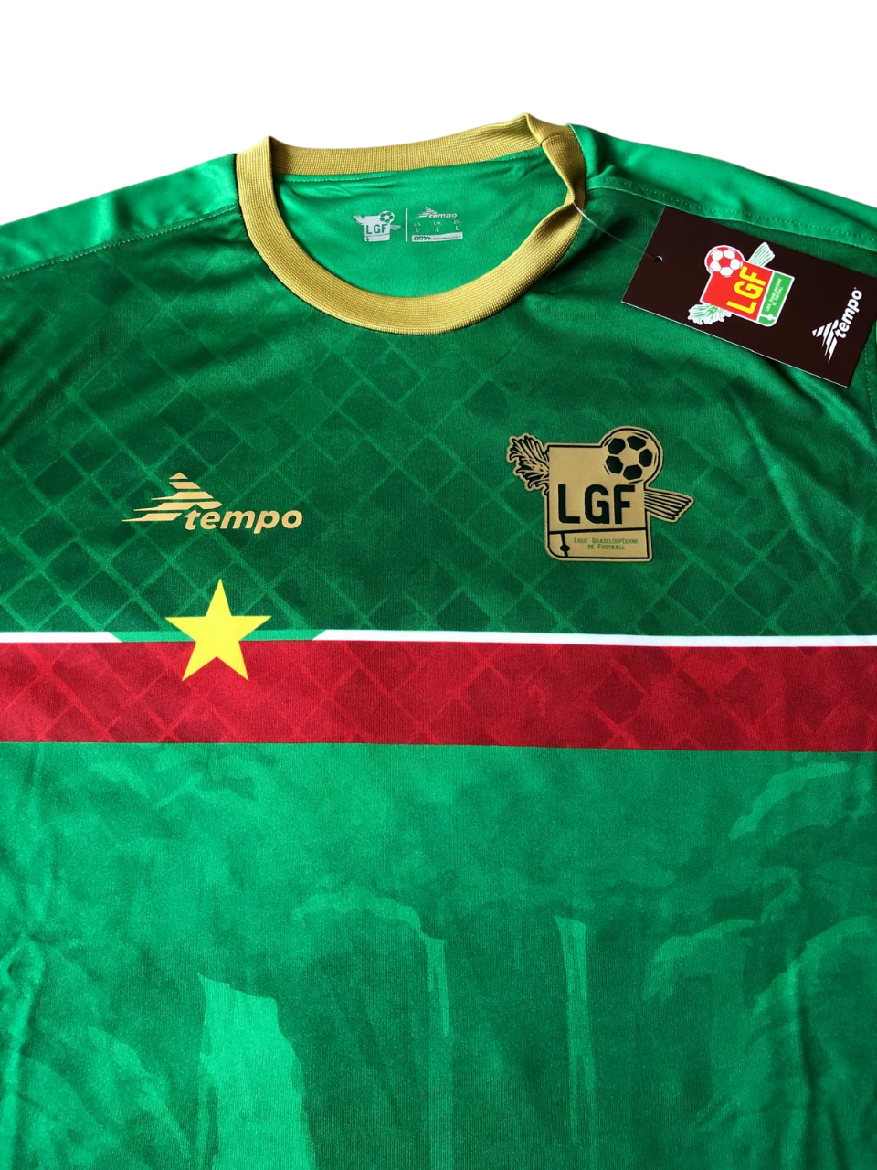 Guadeloupe Extérieur 2025 (L/XL/XXL) [Gold Cup Edition]