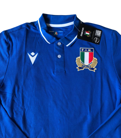 Italy Rugby Home Cotton LS 22-23 (S/3XL/5XL)